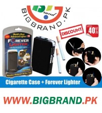 Automatic Cigarette Case + Forever Lighter Special Offer For Men